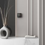 Умный сенсорный терморегулятор с LCD дисплеем (белый) W1851101