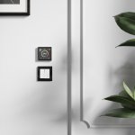 Умный сенсорный терморегулятор с LCD дисплеем (белый) W1851101