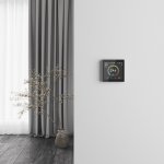 Умный сенсорный терморегулятор с LCD дисплеем (белый) W1851101