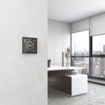 Умный сенсорный терморегулятор с LCD дисплеем (белый) W1851101