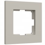 W0012917/ Рамка на 1 пост Slab (дымчатый софт) W0012917