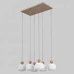 Подвесной светильник со стеклянными плафонами 11052 Ballo