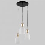 Подвесной светильник со стеклянными плафонами 11021 Sophia Cognac