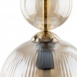Подвесной светильник со стеклянными плафонами 11041 Sophia Cognac