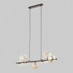 Подвесной светильник со стеклянными плафонами 11033 Lava Brown