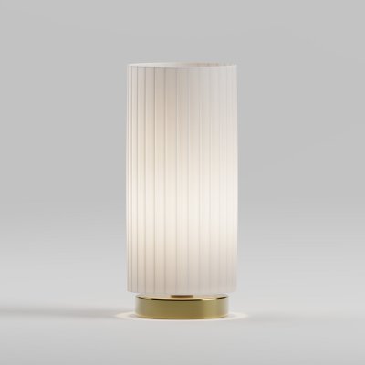 Настольная лампа с тканевым плафоном 101101