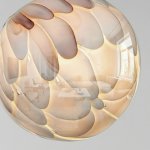 Подвесной светильник со стеклянным плафоном ручной работы 1_101