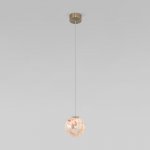 Подвесной светильник со стеклянным плафоном ручной работы 1_101