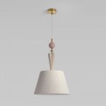 Подвесной светильник с декором из керамики 104014