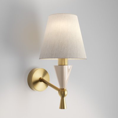 Настенный светильник с керамическим декором 103014