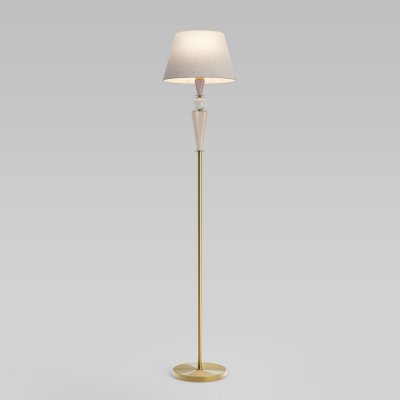 Торшер с декором из керамики 109014