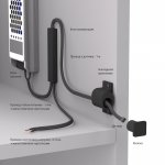 Выключатель сенсорный с функцией диммирования 12/24V 36/72W 95003/01