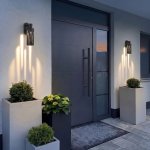 Уличный настенный светильник Streak 4000K IP54 35197/W черный