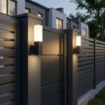 Уличный настенный светильник со светодиодами 1534 TECHNO LED 3000K чёрный 1534 TECHNO LED