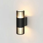 Уличный настенный светильник Entero (35189/W) 3000K черный 35189/W черный