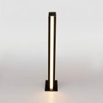 Ландшафтный светильник уличный Flat 3000K чёрный 1538 TECHNO LED черный