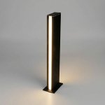 Ландшафтный светильник уличный Flat 3000K чёрный 1538 TECHNO LED черный