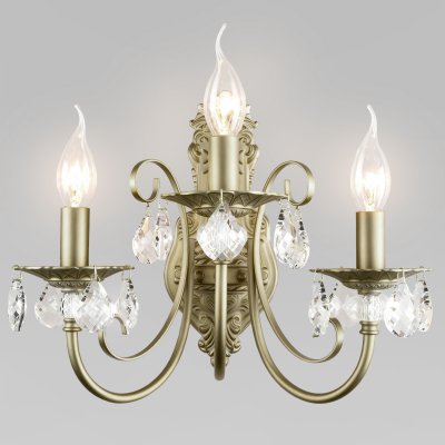 Настенный светильник с хрусталем 3305/3