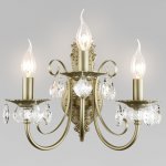 Настенный светильник с хрусталем 3305/3