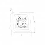 76270/01 Умный датчик температуры и влажности черный 76270/01