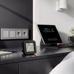 76270/01 Умный датчик температуры и влажности черный 76270/01