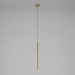 Подвесной светодиодный светильник Flinn 4W 3000K латунь 50263 LED