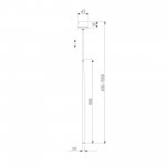 Подвесной светодиодный светильник Flinn 4W 4000K латунь 50263 LED