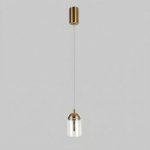 Подвесной светодиодный светильник со стеклянным плафоном 201056/1 LED