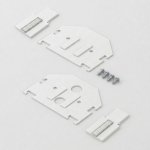 Slim Magnetic Комплект заглушек для шинопровода в натяжной потолок: торцевая и внутренняя белый 85233/00
