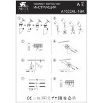 Светильник поворотный одиночный Arte lamp A1022AL-1BK ELSIE