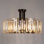 Люстры потолочные Arte lamp A1028PL-8BK AMBER
