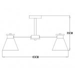 Люстра потолочная Arte Lamp A1031PL-5WH TYLER