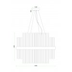 Светильник подвесной Arte lamp A1034SP-16CC MONTREAL