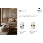 Светильник настенный Arte Lamp A1068AP-2PB FEDELTA