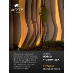 Грунтовый светильник Arte Lamp MOTUS A1081PA-3BK