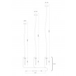 Грунтовый светильник Arte Lamp MOTUS A1081PA-3WH