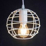 Люстра паук с белыми металлическими плафонами Arte Lamp A1110SP-5WH SPIDER