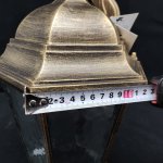 Светильник уличный настенный Arte lamp A1204AL-1BN GENOVA