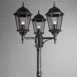 Светильник столб уличный Arte lamp A1207PA-3BS Genova