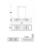Светильник подвесной Arte lamp A1222LM-8CC GALATEA