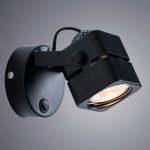 Светильник поворотный с выключателем Arte Lamp A1315AP-1BK MISAM