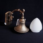 Светильник уличный настенный Arte lamp A1317AL-1BN Vienna