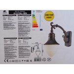 Светильник уличный настенный Arte lamp A1317AL-1BN Vienna