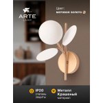 Бра Arte Lamp A1369AP-1SG PEACOCK