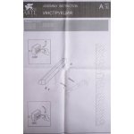 Светильник настенный 450мм Arte lamp A1405AP-1CC Coursive