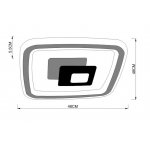 Светильник потолочный Arte lamp A1437PL-72WH FORMA