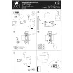 Фасадный светильник Arte Lamp CROCE A1444AL-1WH