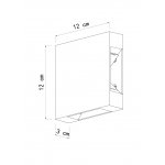 Уличный светильник Arte Lamp A1445AL-4BK ALGOL