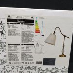 Светильник настольный Arte lamp A1509LT-1PB Seville