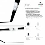 Точечный накладной светильник Arte lamp A1513PL-1WH BEID